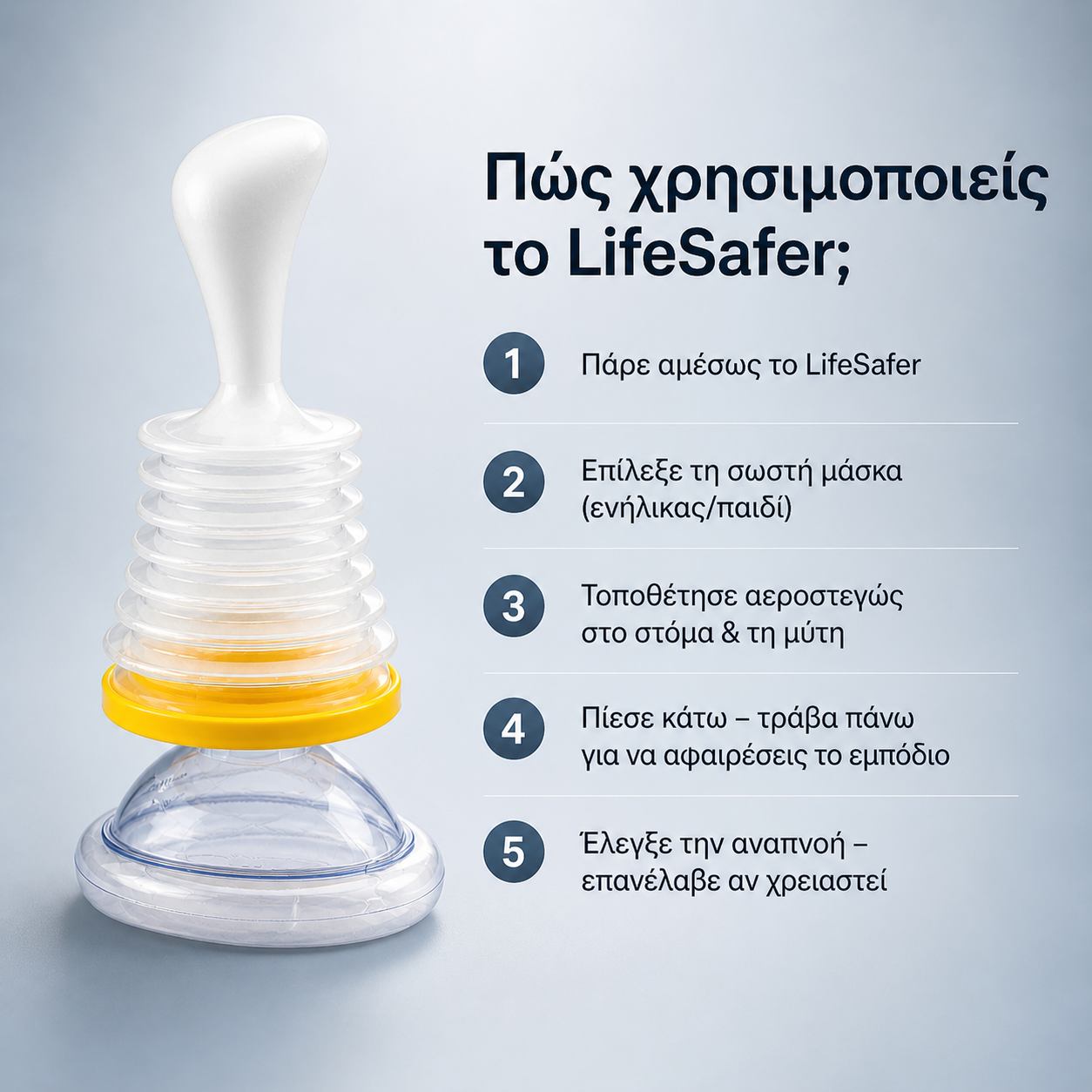 LifeSafer - Προστάτης της Αναπνοής