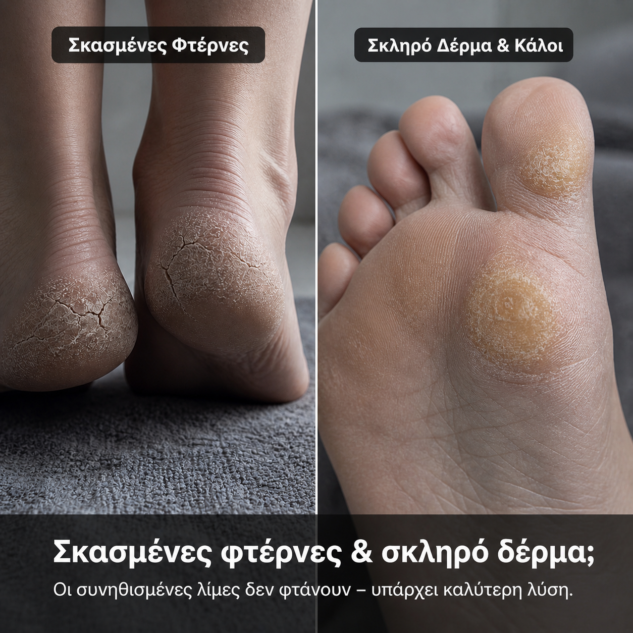 PediCare - Σκληρό Δέρμα; Τέλος πια!