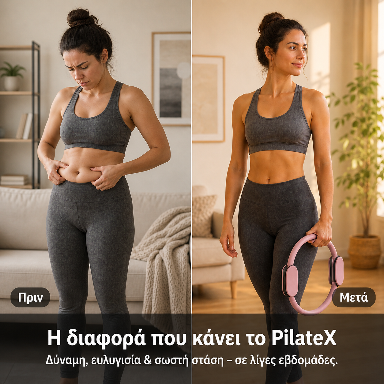 PilateX - σφιχτό, δυνατό, γυμνασμένο!