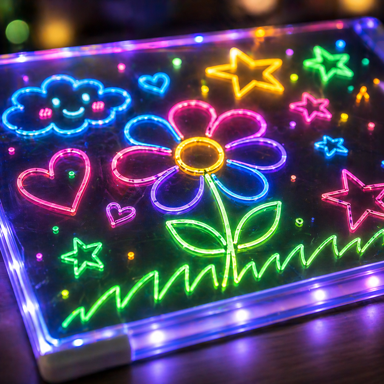 GlowBoard - Γράψε, Ζωγράφισε, Φώτισε!